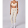 Спортивный женский комплект Top + leggings Skin model 81
